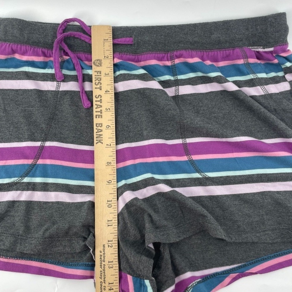 Torrid Pajamas Set Shorts Size 2 Tank Top Size 1 Striped Cotton Modal Stretch - Picture 9 of 12